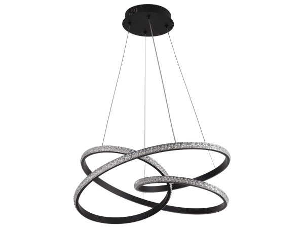 LED pendant light + remote control, 80W – J4389/B 2