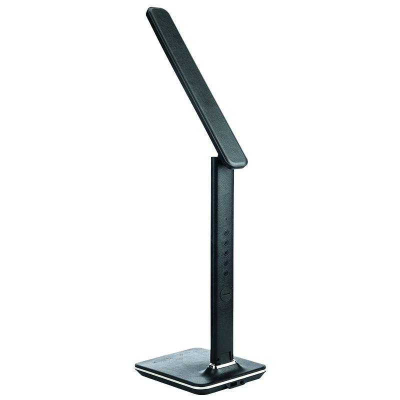 LED desk lamp DAKOTA 9W dimming +clock, thermometer - DL3303/B