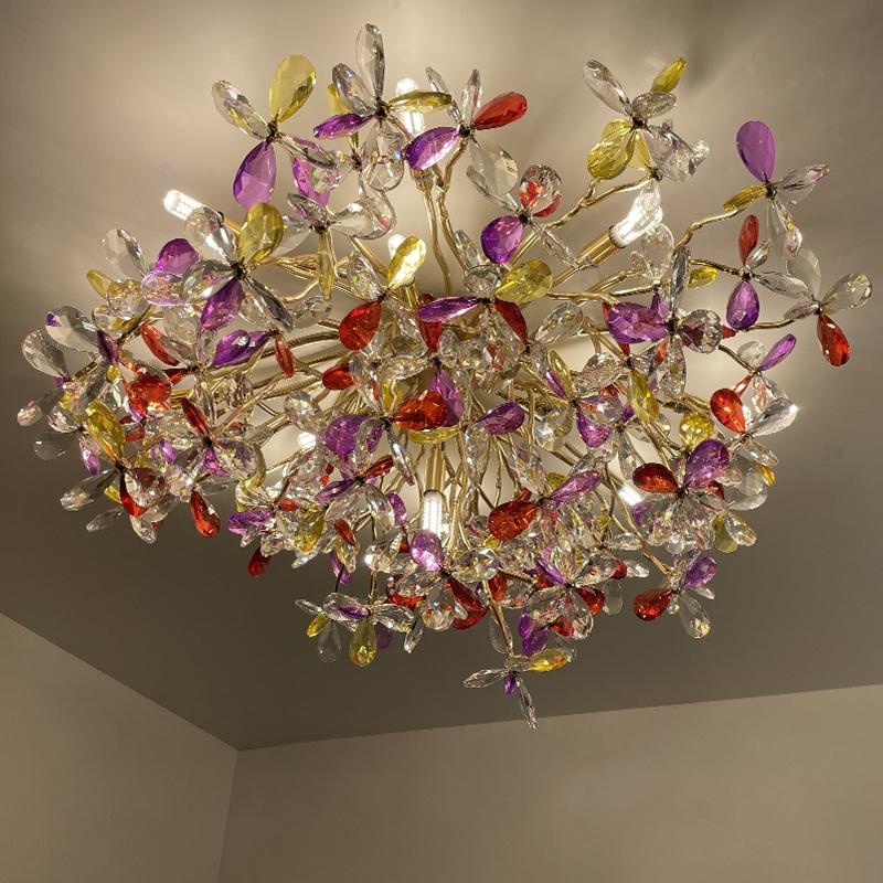 Ceiling crystal light 12 x G9 - CA032/800C