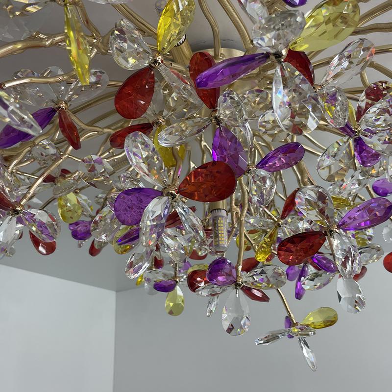 Ceiling crystal light 12 x G9 - CA032/800C