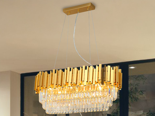 PLAZA crystal hanging light - N2204 1