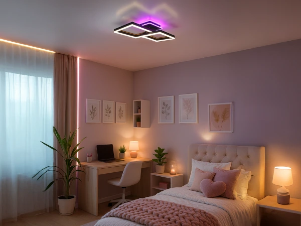 LED ceiling light + remote control 75W - TA1340/B 2