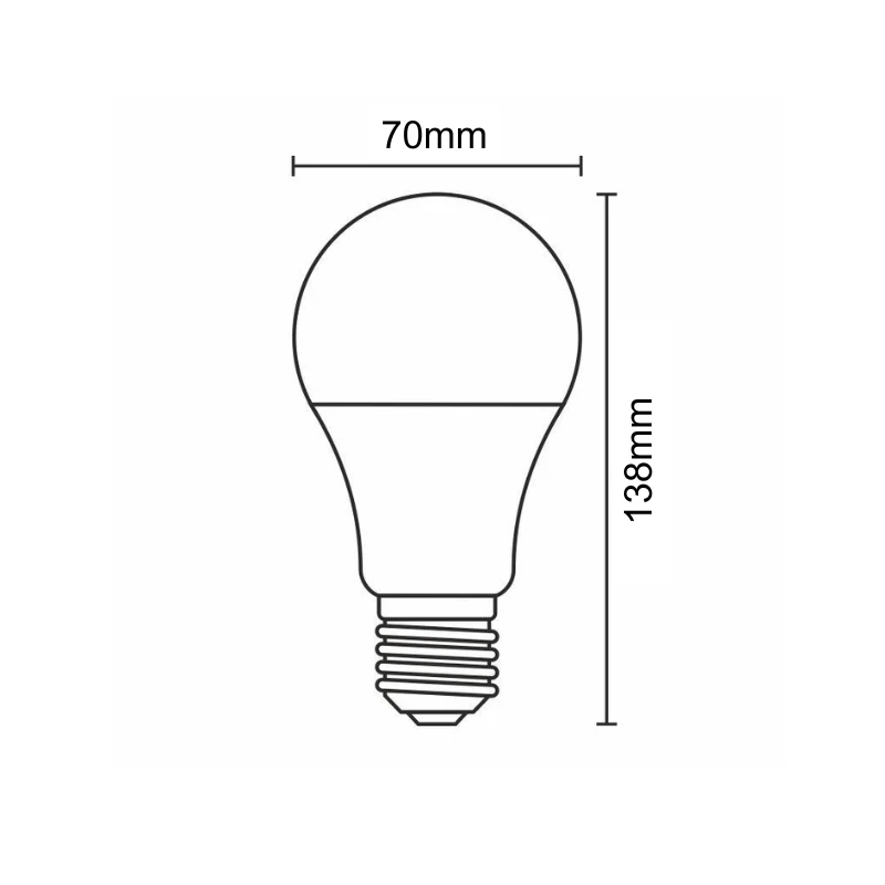 LED bulb 18W - A70 / E27 / SMD / 3000K - ZLS517 3