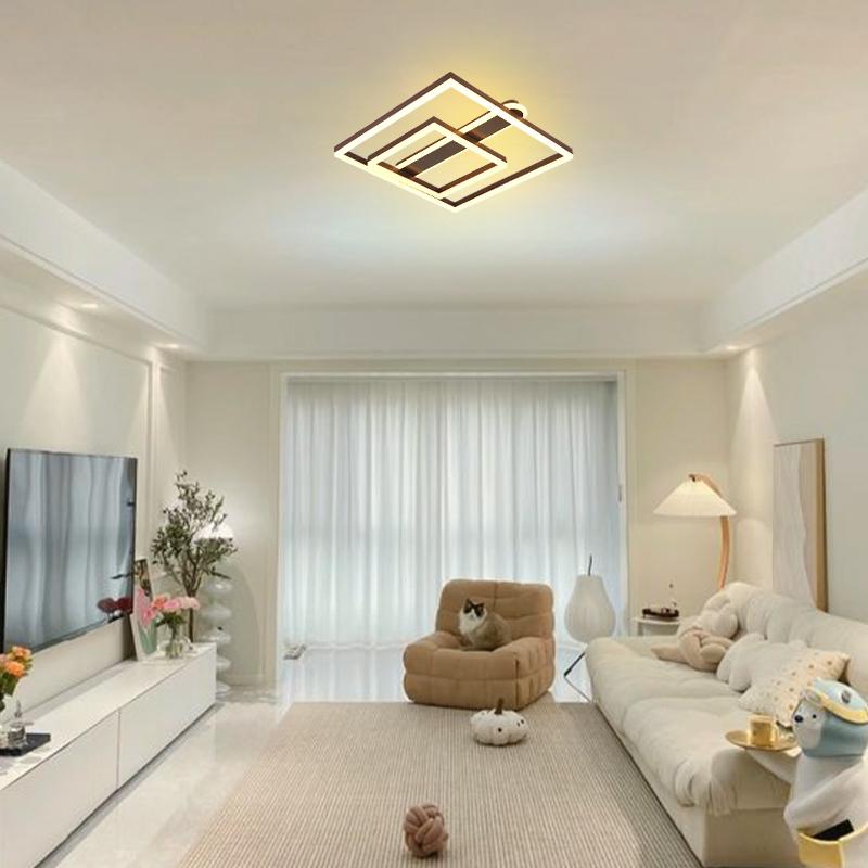 LED ceiling light with remote control 95W - J3367/BR