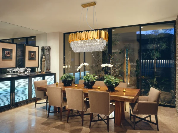 PLAZA crystal hanging light - N2204 2