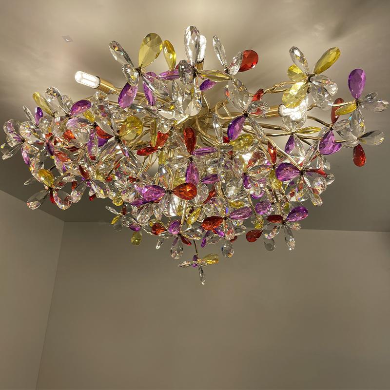 Ceiling crystal light 12 x G9 - CA032/800C