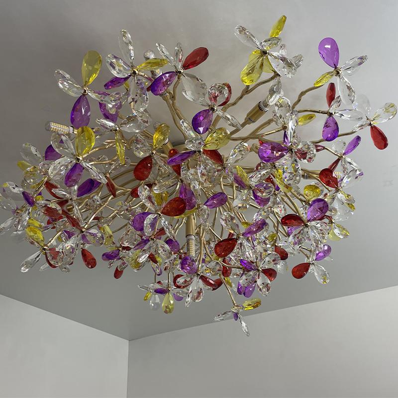 Ceiling crystal light 12 x G9 - CA032/800C