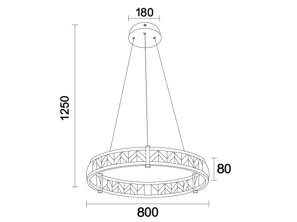 ENRIQUE hanging light 800 - N2002 12