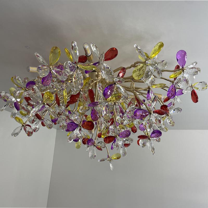 Ceiling crystal light 12 x G9 - CA032/800C