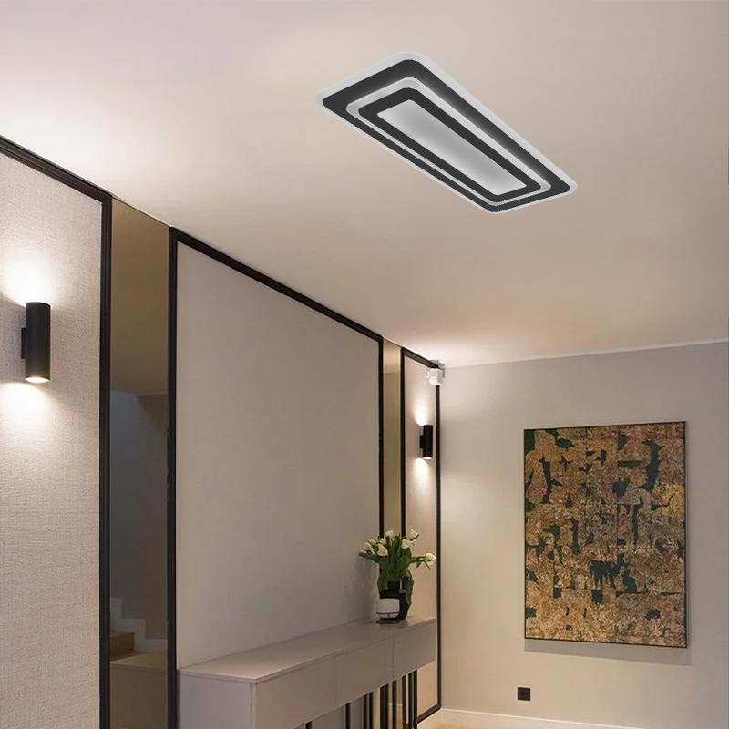 LED ceiling light with remote control 85W - J1345/BR