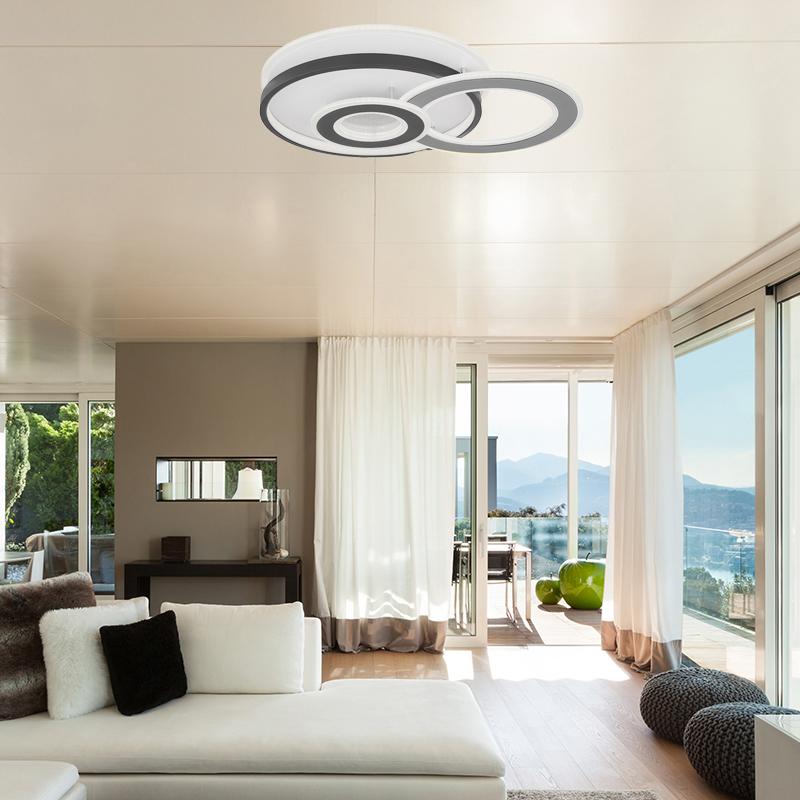 LED ceiling light with remote control 95W - J1340/W