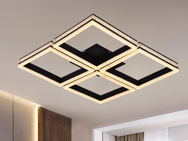 LED ceiling light with remote control 215W - J3353/B 1