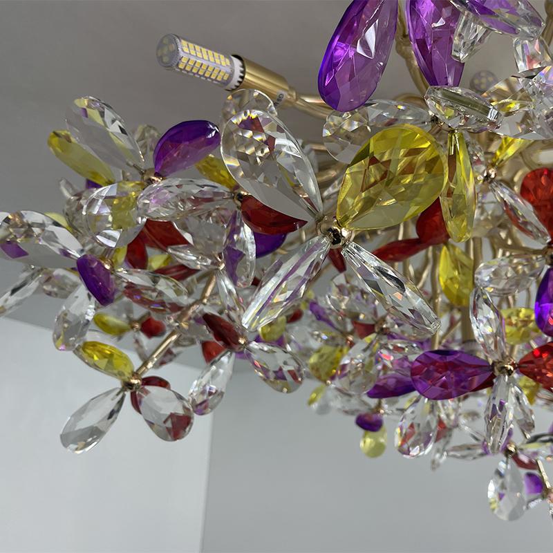 Ceiling crystal light 12 x G9 - CA032/800C