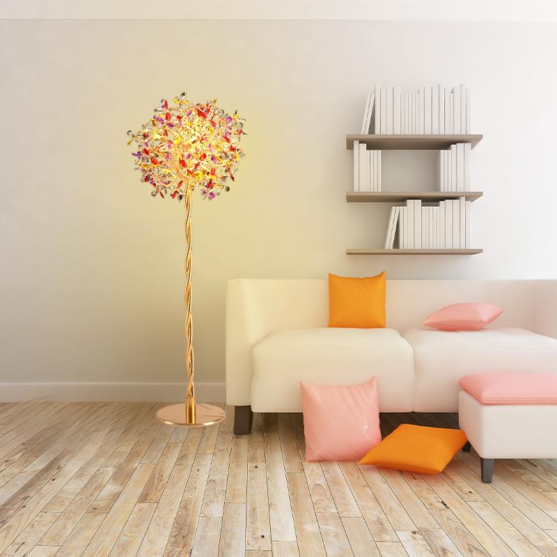 Crystal floor lamp 5 x G9 - CA032/F