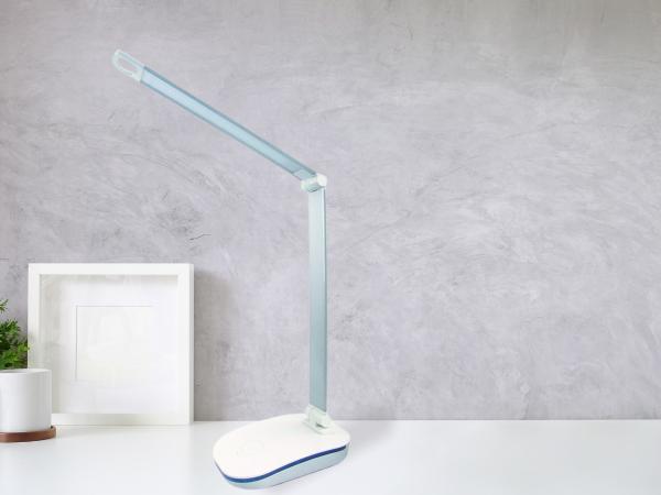 LED desk lamp HAZEL 5W dimming with USB - DL1201/W