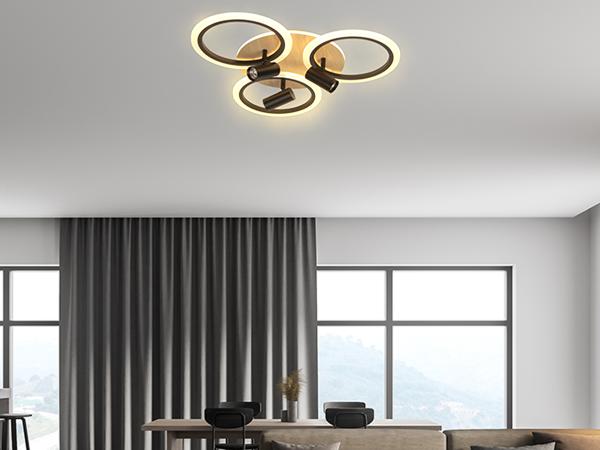 LED ceiling light with remote control 70W - TB1311/BW 3