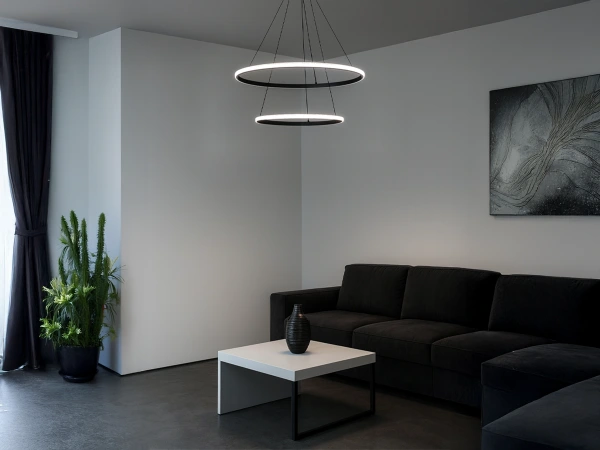 LED pendant light with remote control 55W - TB2301/B 1