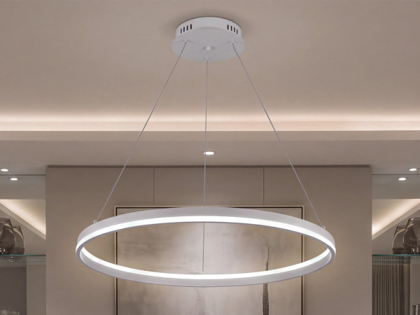 LED pendant light + remote control, 80W – J4393/W