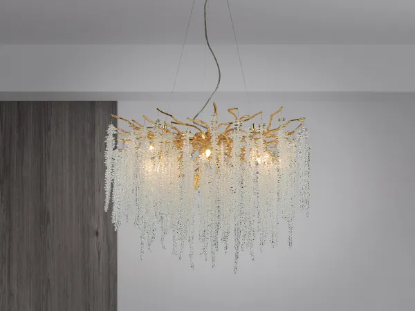 Luxurious crystal hanging chandelier 13 x G9 - CA021/800 1