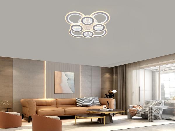 LED ceiling light with remote control 200W - J3347/W 3