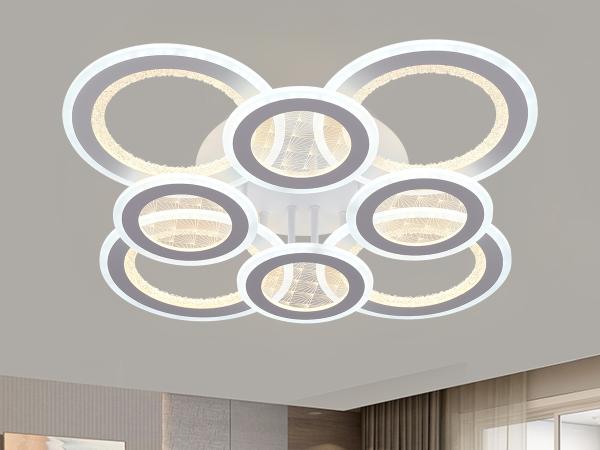 LED ceiling light with remote control 200W - J3347/W 1