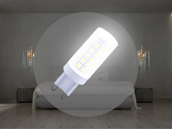 LED bulb 4,6W - G9 / SMD / 4000K - ZLS625 1