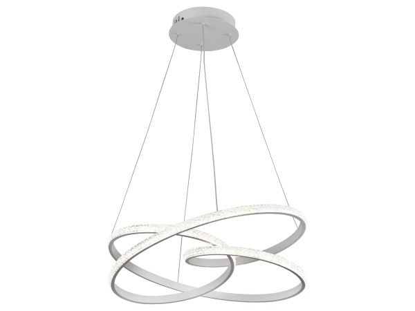 LED pendant light + remote control, 80W - J4389/W 4