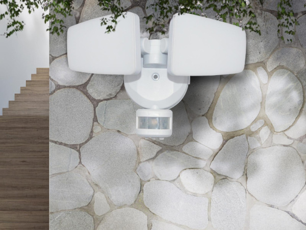 Outdoor white LED spotlight with PIR sensor 24W/3000K/4000K/6000K - LFX125