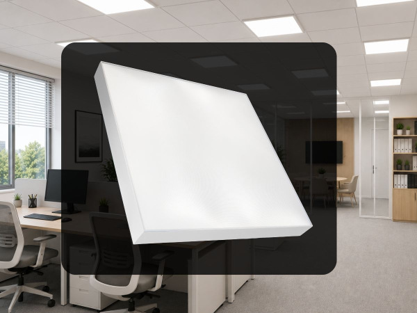 LED backlite ceiling panel 40W / 600x600 / CCT / WH / UGR19 - PL531
