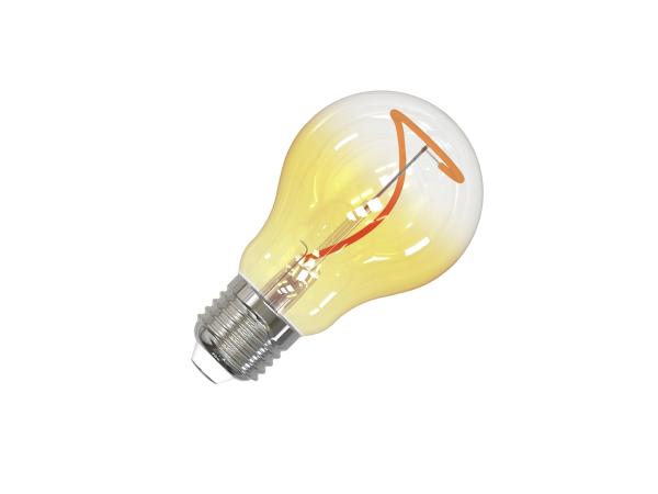 LED filament SHAPE 4W YELLOW - A60 / E27 / 1800K - ZSF106 2