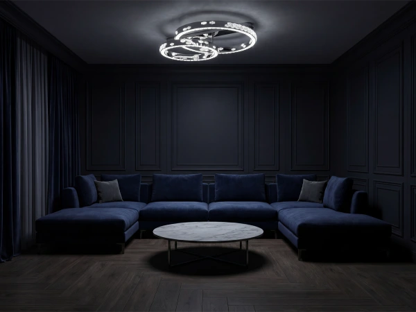 CLARIS stropný krištáľový luster - V30009 3