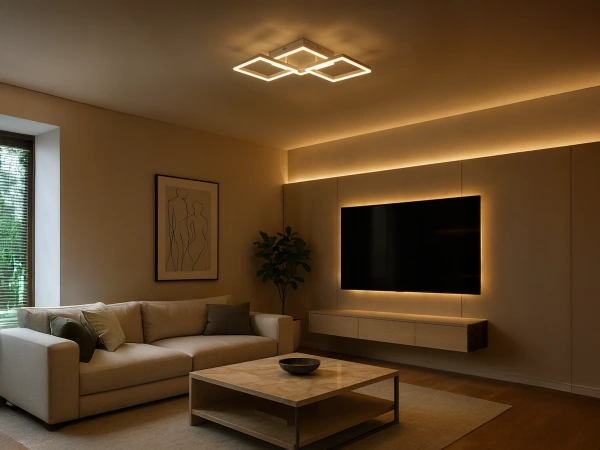 LED ceiling light + remote control 85W - TA1341/W 1