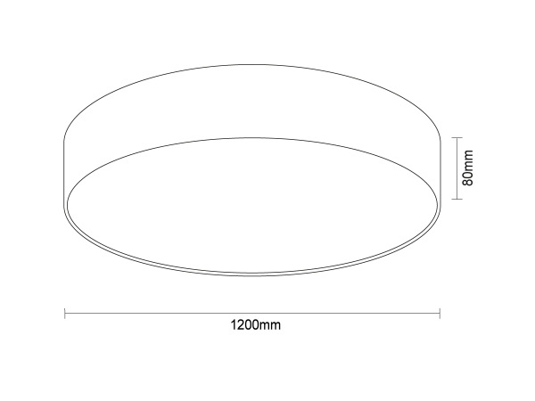LED ceiling light 300W - CL7164 7