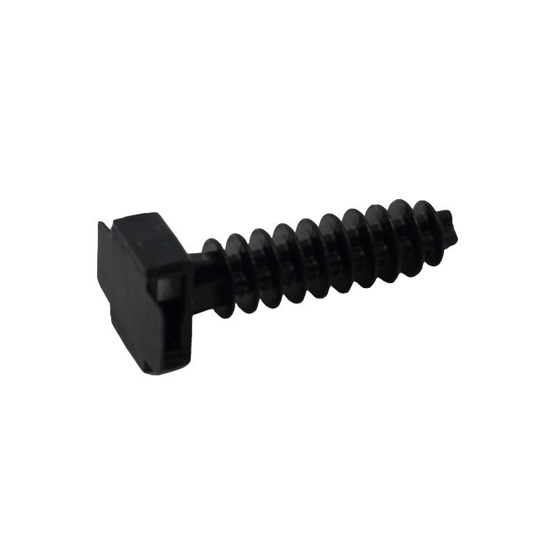 Cable tie holder for whole 8mm black - TH01