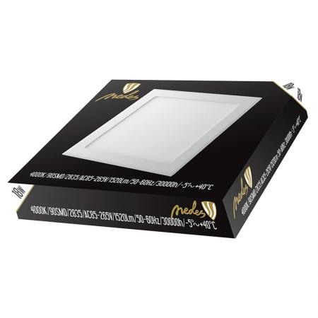 LED panel 18W/PS/SMD/4000K/WH - LPL224