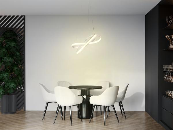 LED hanging light with remote control 70W - J4303/W