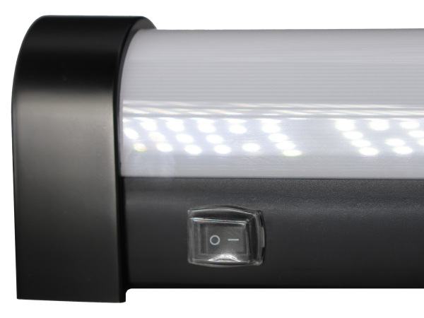 15W LED bathroom light / IP44 / 600 / 4000K - LNL7121/BK 4