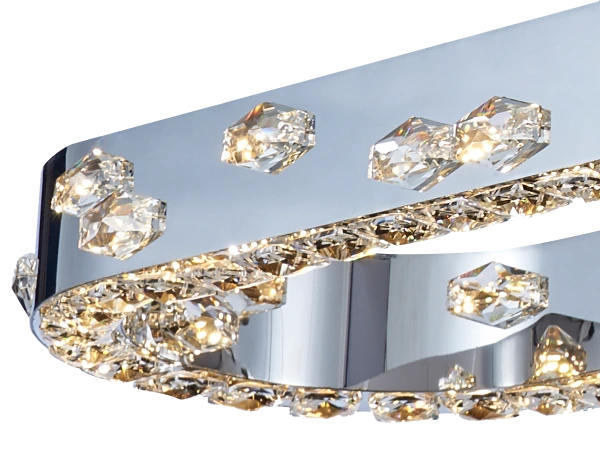 CLARIS závesný krištáľový luster 1100x320 - V30003 5