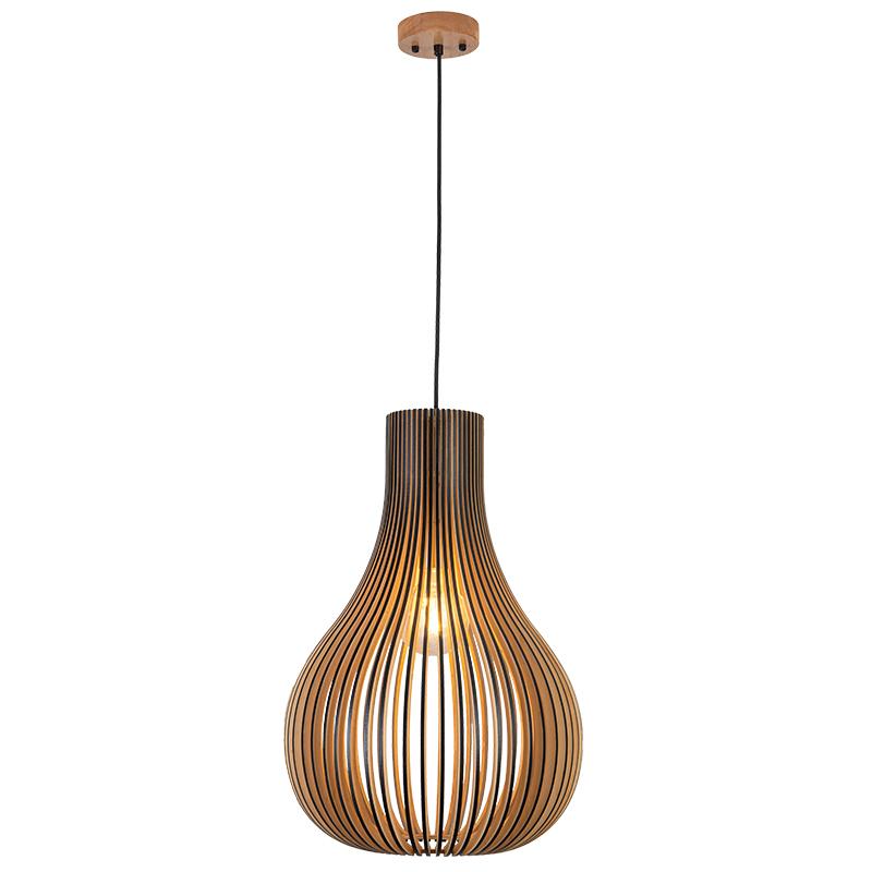 Light solid wood E27 / 380 - WRE092