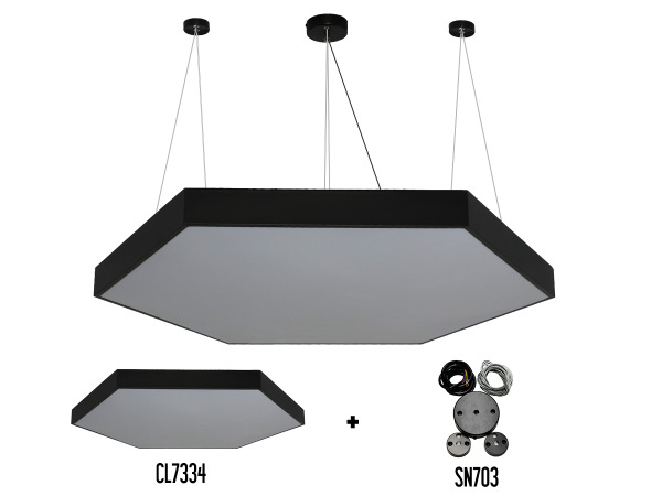 LED ceiling light 240W - CL7334 5