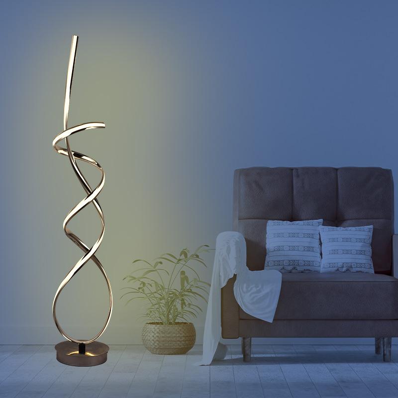 LED design floor lamp 80W - JF2302/CH