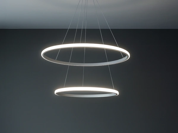 LED pendant light with remote control 55W - TB2301/W