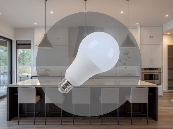 LED bulb 8W - A70 / E27 / SMD / 6500K - ZLS507 1