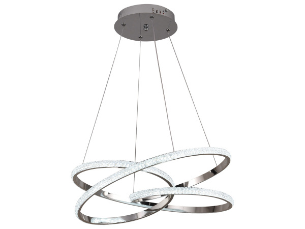 LED pendant light + remote control, 80W – J4389/CH 3