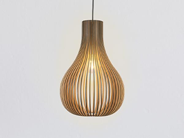 Light solid wood E27 / 380 - WRE092 1