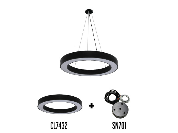 LED ceiling light 80W - CL7432 4