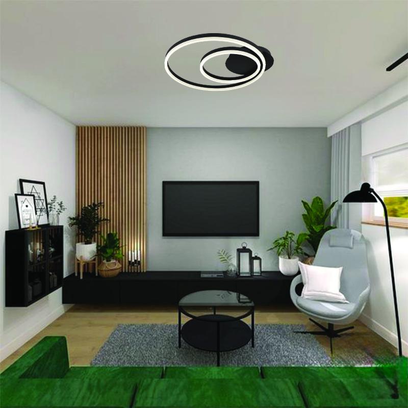 LED ceiling light with remote control 55W - J3359/B