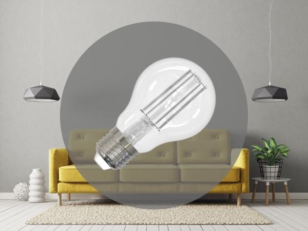 LED filament WHITE 13W - A60 / E27 / 3000K - ZWF103