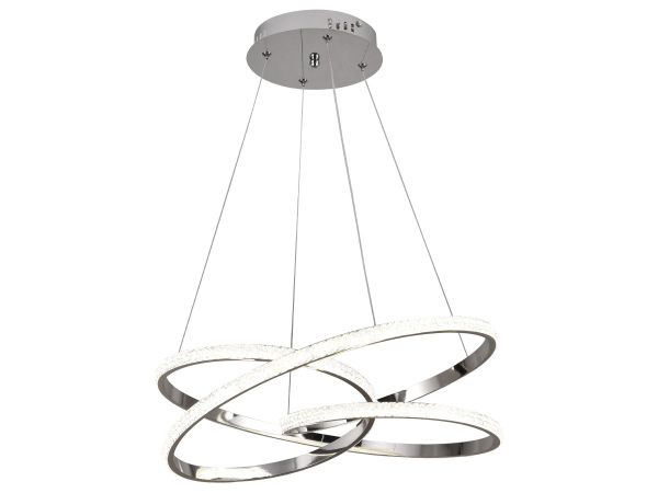 LED pendant light + remote control, 80W – J4389/CH 4