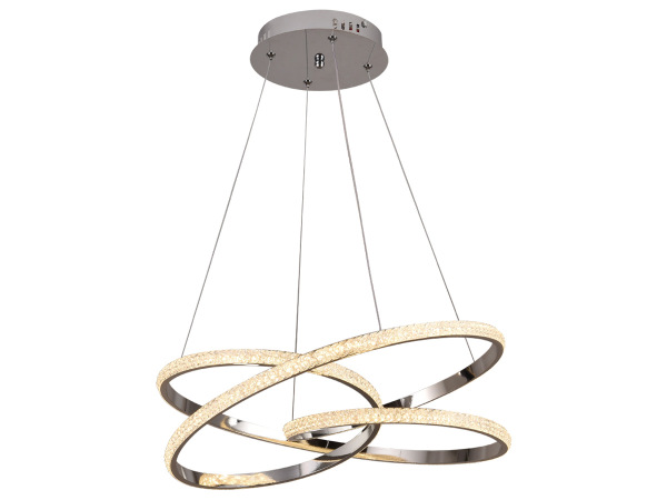 LED pendant light + remote control, 80W – J4389/CH 5